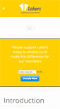 Mobile Screenshot of lakers.ie